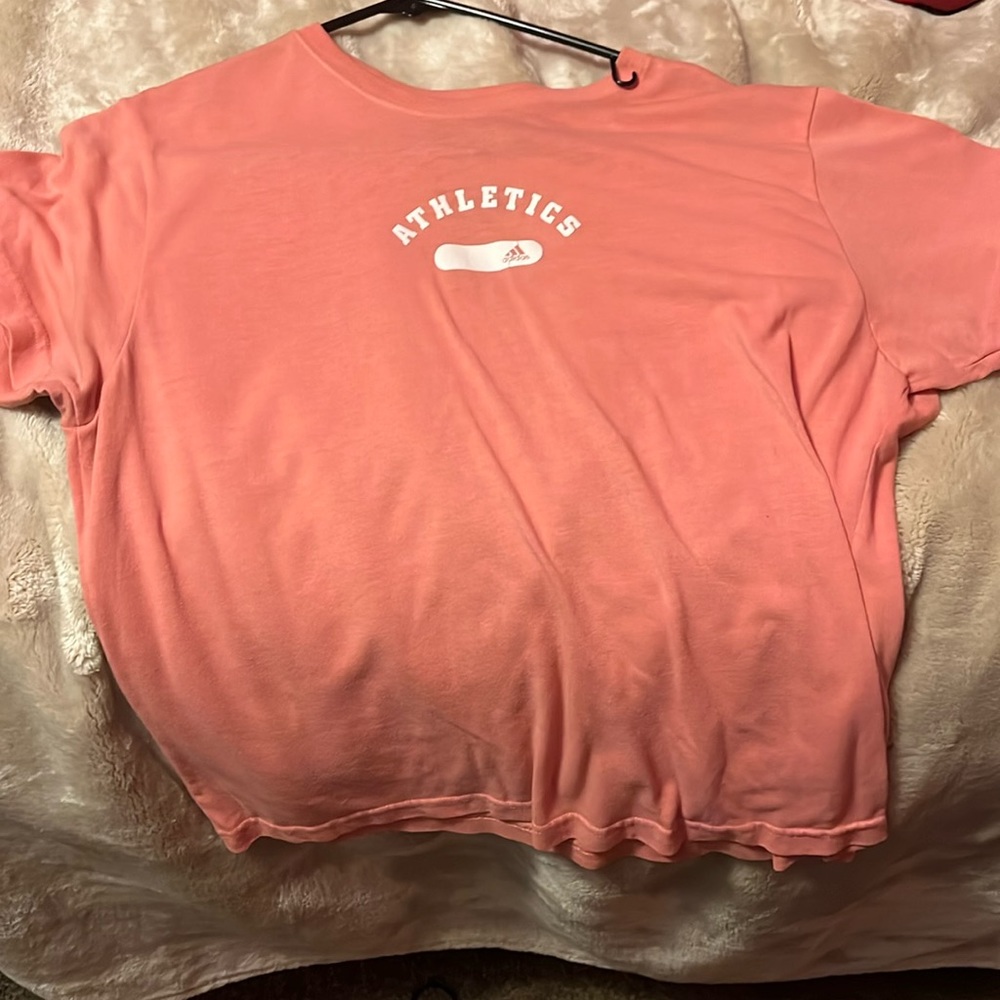adidas athletics tee! size small